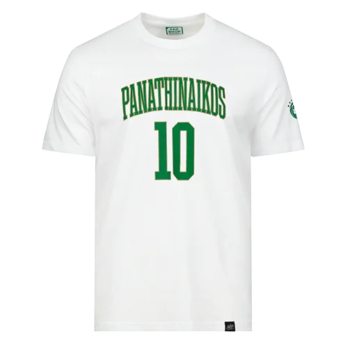 ΛΕΥΚΟ NUMBERED T-SHIRT SLOUKAS 25-26