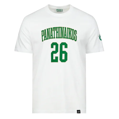 ΛΕΥΚΟ NUMBERED T-SHIRT SLOUKAS 25-26