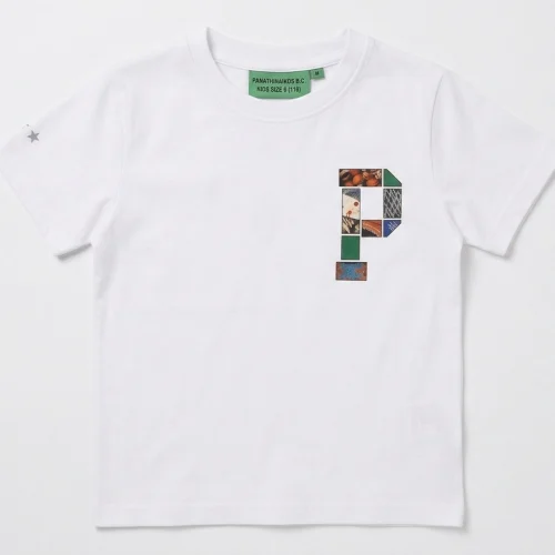 ΠΑΙΔΙΚΟ ΛΕΥΚΟ T-SHIRT ΜΕ ΣΤΑΜΠΑ