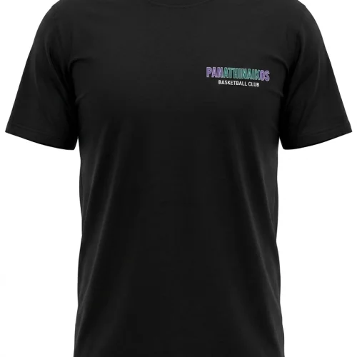 ΜΑΥΡΟ T-SHIRT ΜΕ ΣΤΑΜΠΑ