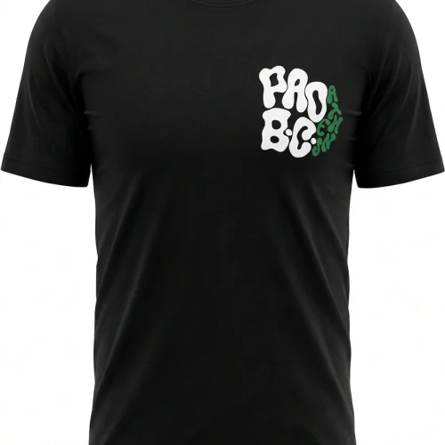 ΜΑΥΡΟ T-SHIRT ΜΕ ΣΤΑΜΠΑ