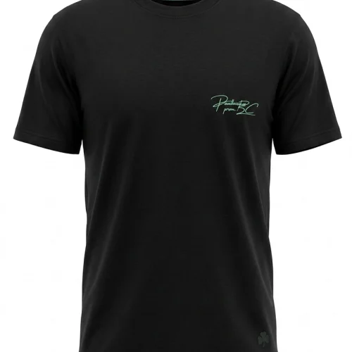 ΜΑΥΡΟ T-SHIRT ΜΕ ΣΤΑΜΠΑ